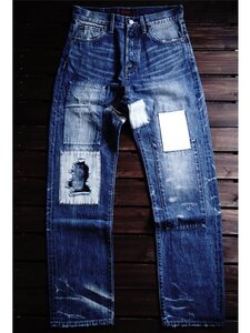 1円～ 1スタ 【W36L32】新品正規品/キムタク愛用MURAMASA&LLC LEVI