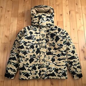 ★初期★ SNOW BOARD DOWN JACKET Mサイズ STA camo a bathing ape BAPE エイプ ベイプ アベイシングエイプ スノボ ダウンジャケット 35197