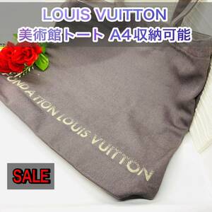 LOUIS VUITTON ヴィトン 美術館トート キャンバス A4収納可能 バッグ