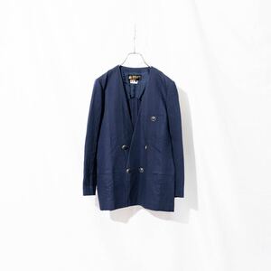 【英国王室御用達】HARDY AMIES バーディエイミス ダブルジャケット