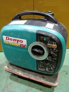 【1円スタート！】DENYO デンヨー インバーター発電機 エンジン発電機 GE-1600-? 動作良好