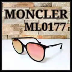 【新品送料無料】MONCLER モンクレール サングラス ML0177 ブラック