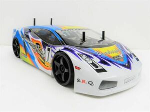 激安☆塗装済み完成品・フルセットが日本全国送料無料☆ ターボ機能付き 2.4GHz 1/10 ドリフトラジコンカー ランボルギーニ タイプ