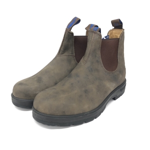 未使用品◆Blundstone ブランドストーン サイドゴアブーツ 7◆854 ブラウン レザー メンズ 靴 シューズ boots ワークブーツ