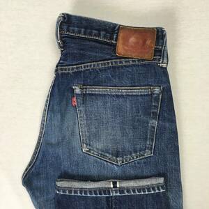 SKULL JEANS スカルジーンズ 5109XX ジーンズ 日本製 W31 L34 ボタンフライ デニム 隠しリベット セルビッチ