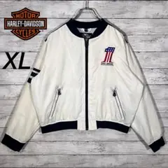 『HARLEY-DAVIDSON』　レーシング　ナイロンジャケット　No1 XL