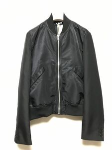 BLACK COMME des GARCONS 袖切り替え MA-1　Lサイズ　新品　ブラックコムデギャルソン PLUS コムデギャルソン MA1 ボンバージャケット