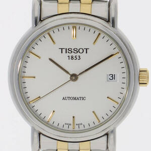 TISSOT ティソ 1853 ホワイトダイヤル GP/SS 自動巻き メンズ 【120687】