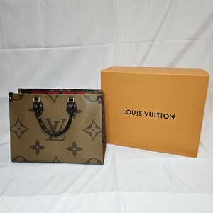 【超美品】LOUIS VUITTON オンザゴー MM モノグラムリバース ルイヴィトン オンザゴー