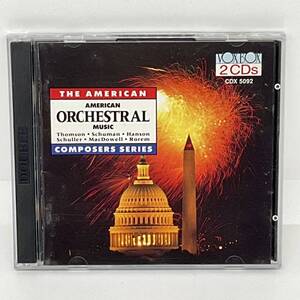 中古 クラシック 輸入盤 2CD AMERICAN ORCHESTRAL MUSIC / アメリカン オーケストラ