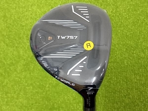 未使用品 ホンマゴルフ TOUR WORLD TW757 フェアウェイ 7 21° VIZARD for TW757 50 フレックスR