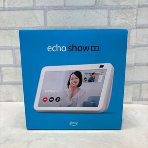 新品 未使用Amazon Echo Show 8 HDスマートディスプレイ with Alexa グレーシャーホワイト アマゾン エコーショー8 第2世代