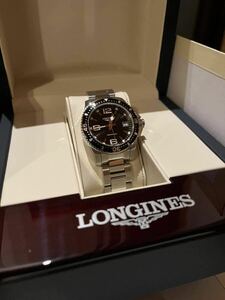 【再出品】　longines ロンジン　ハイドロコンクエスト　レディース　ユニセックス　クォーツ　34mm L3.340.4.56.6