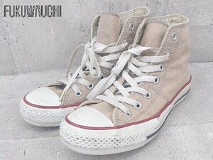 ◇ CONVERSE ALL STAR コンバースオールスター 品番記載なし スニーカー シューズ 23.0cm ベージュ系 レディース