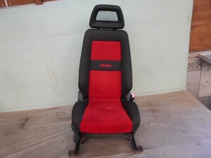 中古　Kei　ワークス　HN22S　RECARO　レカロシート　運転席　ドライバーシート　スズキ（A401）