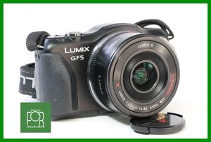 【動作保証・点検済】良品■Panasonic LUMIX DMC-GF5X/ X VARIO 14-42mm F3.5-5.6 ASPH.■■バッテリー付き・チャージャーなし■AN2552