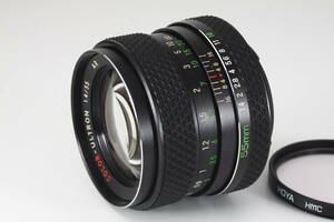 ★新品級★ VOIGTLANDER COLOR-ULTRON 55mm F1.4 AR Rollei QBMマウント ★完動品、光学極上★ ローライ フォクトレンダー #080