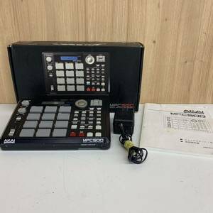 【A-1】 Akai MPC500 サンプリングマシーン アカイ 通電確認済み 現状品 元箱 説明書付き 2146-2