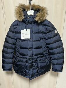 未使用・本物保証☆ MONCLER CLUNY クルーニー コヨーテファー ダウンジャケット TG3 ネイビー色 Lサイズ