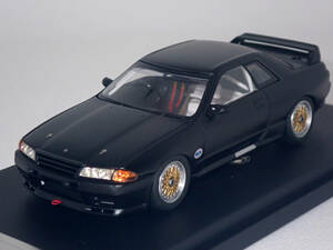 非売品 ベルテンポ HPI racing 1/43 R32 GT-R スカイライン SKYLINE GROUP-A RACING マットブラック Black 8094