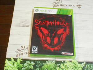 即決　XBOX360　新品　未開封　SPLATTERHOUSE　スプラッターハウス