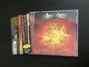 DOKKEN [ドッケン] 2000年 ライヴ盤 『LIVE FROM THE SUN』 日本盤帯付きCD　レヴ・ビーチ 