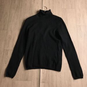 100円スタート☆ UNIQLO ユニクロ　カシミヤ100% ニット　セーター　タートルネック　