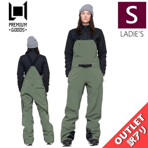 【アウトレット】 L1 SAO BIB PNT THYME レディース スノーボード スキー スノボウェア パンツ PANT 型落ち 23-24