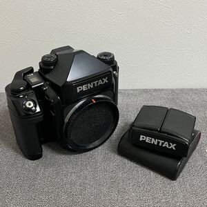 【オーバーホール済美品】PENTAX 67II & 希少品PENTAX67 II用ウエストレベルファインダー セット