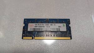 【中古・動作確認済】SK hynix SO-DIMM PC2-6400S 2Rx16 1GB -02-