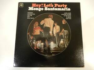 【LP】！送料510円！）Mongo Santamaria「Hey! Let’s Party」ブーガルー、ラテン、ソウル、ジャズ、1966