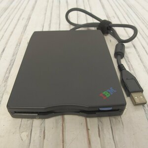 f002 Y1 IBM Extemal USB Floppy Disk Drive 3.5インチ 外付け フロッピーディスクドライブ FDD 動作未確認 宅急便コンパクト