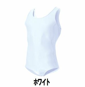 新品 男子 体操 シャツ タンクトップ 白 ホワイト XLサイズ 子供 大人 男性 女性 wundou ウンドウ 400 送料無料