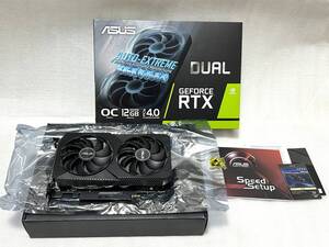 【1円スタート！ 極上品】 ASUS DUAL RTX3060-O12G-V2 正常動作品 付属品完備