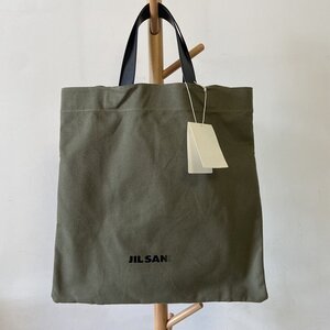 JIL SANDER ジルサンダー　男女兼用　トートバッグ　ハンドバッグ　キャンバス　帆布