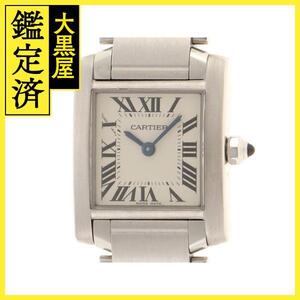 Cartier カルティエ タンクフランセーズSM W51008Q3 SS シルバーローマン クォーツ 【460】2148103727276