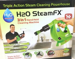 ＜未開封品＞【正規品】H2OスチームFX　8点デラックスセット　(レッド)　クリーニングセット付