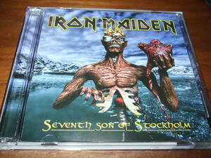 Iron Maiden《 Seventh Son of Stockholm 88 》★ライブ２枚組