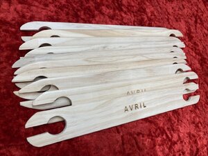 01-20-911 ◎AK アブリル AVRIL 織り機 部品 パーツ 毛糸 シャトル LOOM-30用　まとめ売り 10点セット 未使用品