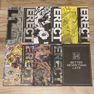 新品 ERECT Magazine 001-005set 河村康輔 SHOHEI 田名網敬一 大友克洋 メチクロ 会田誠