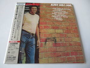 日本盤、紙ジャケ、帯付、良品■ビル・ウィザース【ジャスト・アズ・アイ・アム】BILL　WITHERS■７１年のデビュー作「消えゆく太陽」収録