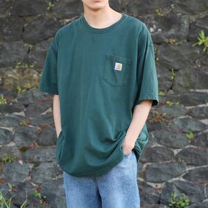 USA VINTAGE USA VINTAGE Carhartt POKET T-shirt/アメリカ古着カーハートポケットTシャツ