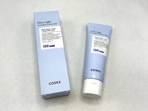 Z1665★COSRX コスアールエックス ウルトラライト インビジブル サンスクリーン 日焼け止め 50ml SPF50 PA++++ 未使用品