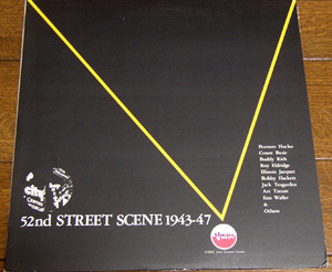 52nd Street Scene 1943-47 - LP レコード/ V-Disc,Peanuts Hucko,Count Basie,Buddy Rich,Roy Eldridge,Fats Waller,Oh,Lady Be Good,Dan