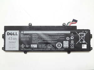 複数在庫　DELL　Chromebook 11（3120）P22Tシリーズ用　純正バッテリー　5R9DD　11.1V　43Wh　未テストジャンク品 