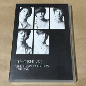 東方神起DVD TOHOSHINKI VIDEO CLIP COLLECTION -THE ONE- 初回限定盤