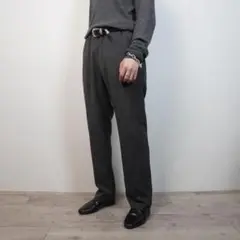 PERRY ELLIS ノータックスラックスパンツ チェック/HW82