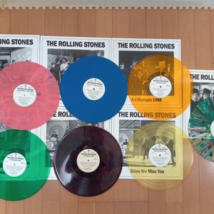 rolling stones 7lp ローリング・ストーンズ brian jones live analog record vinyl レコード アナログ lp 