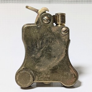 希少レア RONSON BANJO ロンソンオイルライター バンジョー ロゴ無し RONSON WORLDS FIRST AUTOMATIC LIGHTER 真鍮ソリッドブラス 火花確認