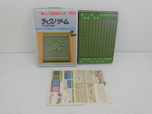 4448●希少レア エンゼル商事 ティクノゲーム 五目並べ 新品 デッドストック ビンテージ 古い 昔のゲーム 昭和レトロ 当時物 ボードゲーム